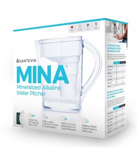 MINA Pitcher White | Safest & Easiest Shopping Vitamins Online | VITASHOP