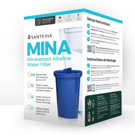 Santevia MINA Pitcher Filter | Unbeatable Prices, Daily Deals | VITASHOP