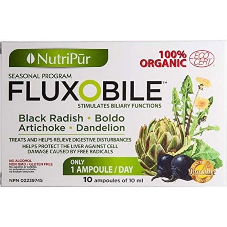 Nutripur FluxOBile 10 Ampoules | Unbeatable Prices, Daily Deals | VITASHOP