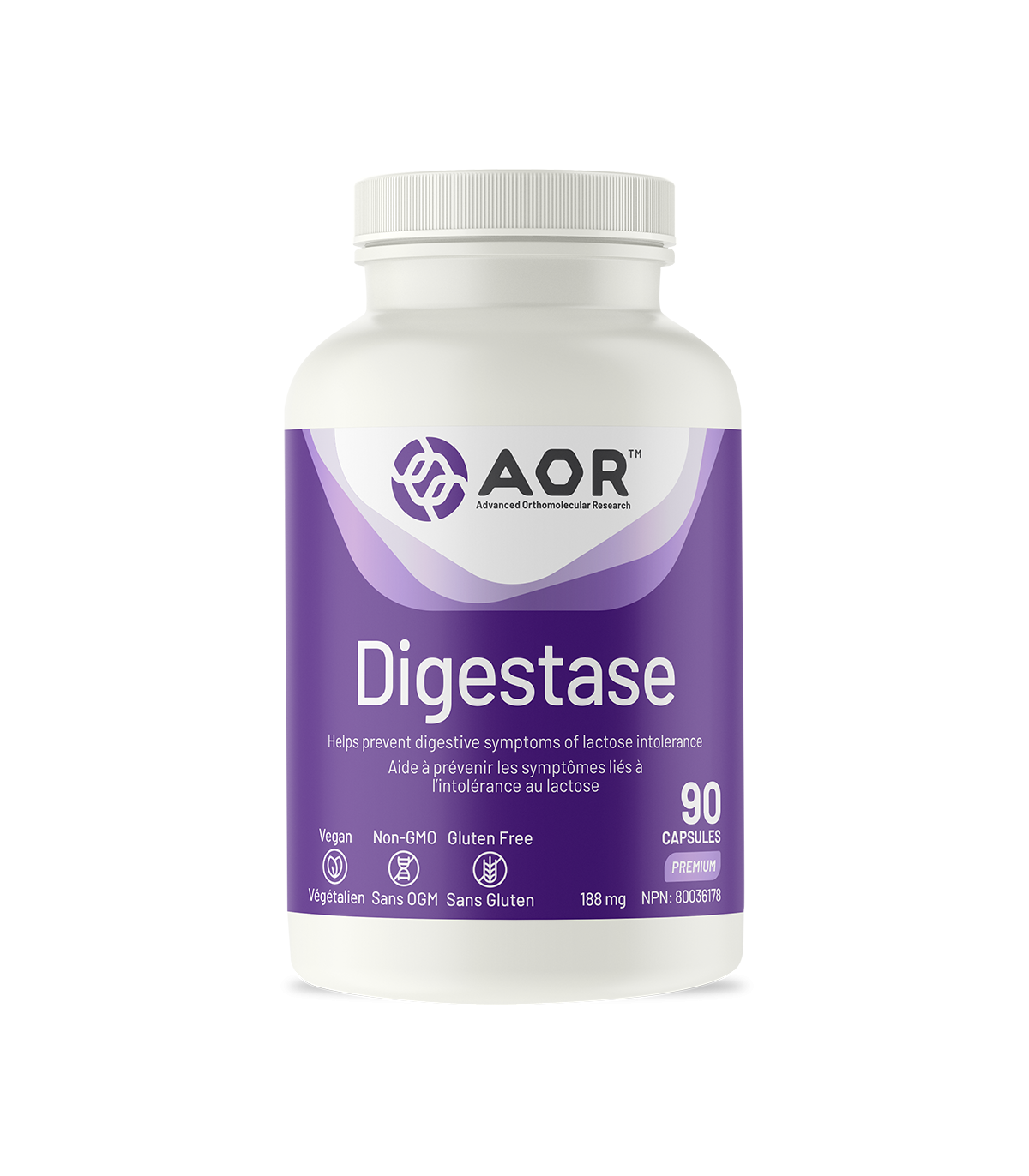 Digestase, 90 gélules | Safest & Easiest Shopping Vitamins Online | VITASHOP