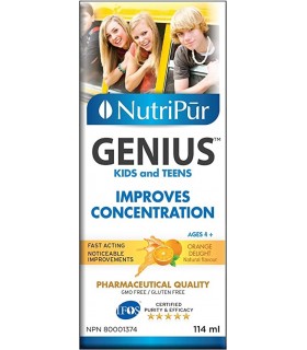 Nutripur 뉴트리푸어 지니어스 키즈 앤 틴즈 리퀴드 114ml | 매일 업데이트되는 특가 상품 | VITASHOP