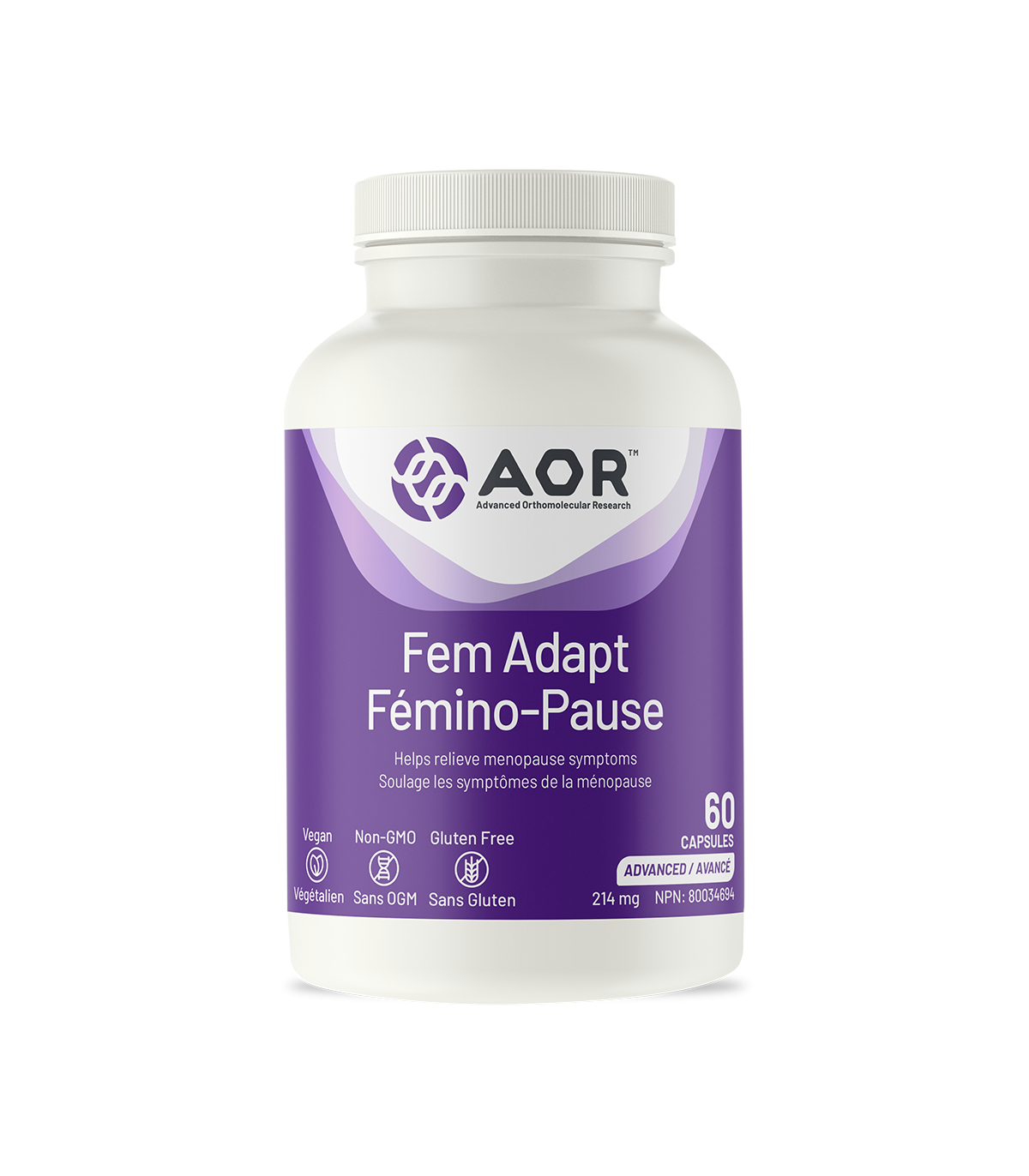 AOR 에이오알 Fem Adapt, 60 캡슐 | 매일 업데이트되는 특가 상품 | VITASHOP