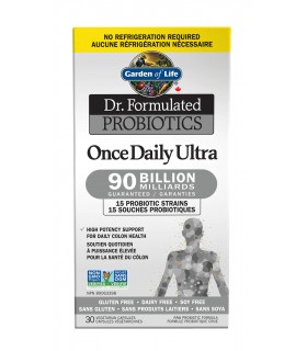 Garden of Life Dr. Formulated Probiotics Once Daily Ultra 90B Shelf Stable 30 Vegi Capsules | Unbeatable Prices, Daily Deals | V
