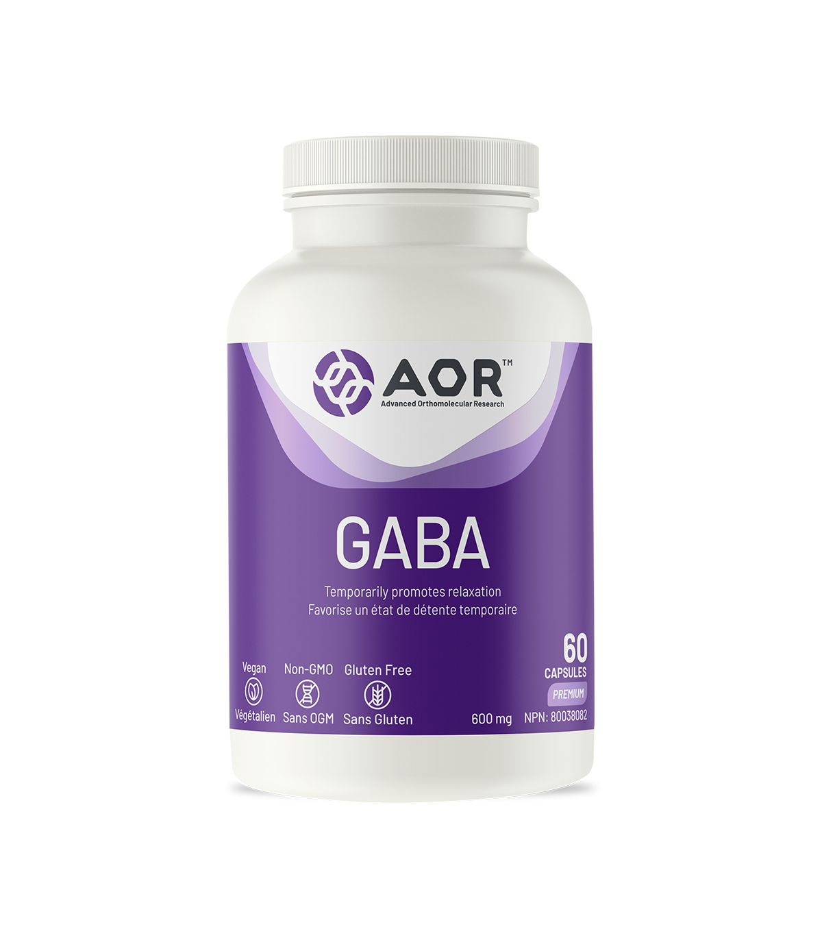 AOR 에이오알 GABA, 60 캡슐 | 매일 업데이트되는 특가 상품 | VITASHOP
