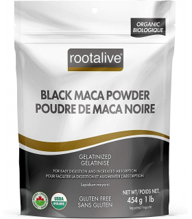 rootalive Organic Gelatinized Black Maca Powder 454 g | Unbeatable Prices, Daily Deals | VITASHOP