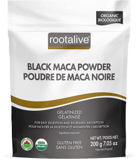 rootalive Organic Gelatinized Black Maca Powder 200 g | Unbeatable Prices, Daily Deals | VITASHOP