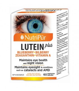 Nutripur Lutein Plus 60 Capsules | 每天不同折扣, 全网最低价格 | 种类齐全的保健品店铺 VITASHOP, 只有你想不到, 没有你买不到 !