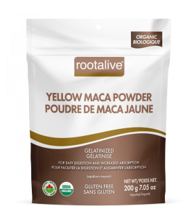 rootalive Organic Gelatinized Yellow Maca Powder 200 g | Unbeatable Prices, Daily Deals | VITASHOP