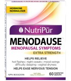 Nutripur 뉴트리푸어 Menodause 엑스트라 스트렝스 60 식물성 캡슐 | 매일 업데이트되는 특가 상품 | VITASHOP