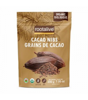 rootalive Organic Cacao Nibs 200 g | 每天不同折扣, 全网最低价格 | 种类齐全的保健品店铺 VITASHOP, 只有你想不到, 没有你买不到 !