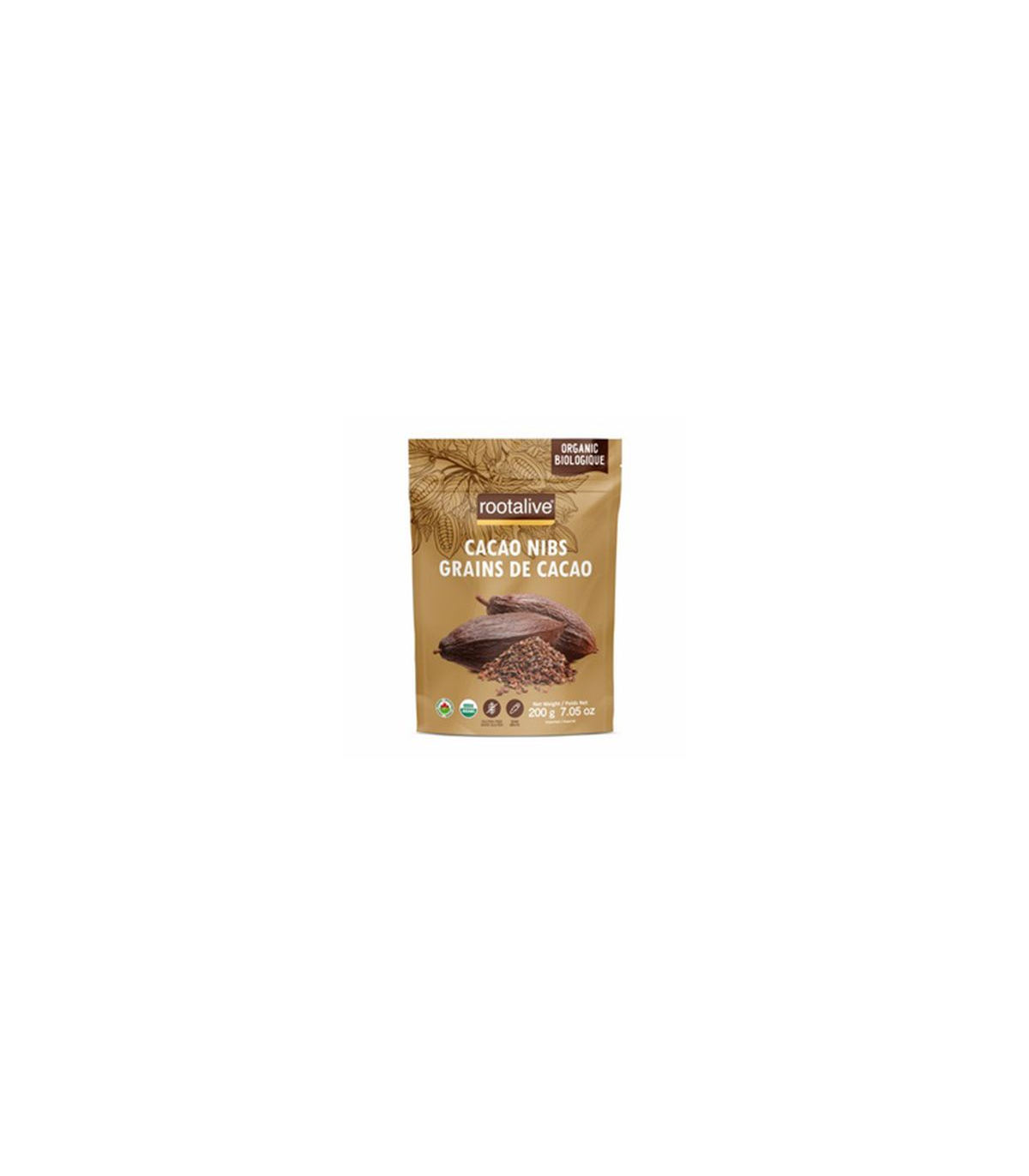 rootalive Organic Cacao Nibs 200 g | 每天不同折扣, 全网最低价格 | 种类齐全的保健品店铺 VITASHOP, 只有你想不到, 没有你买不到 !