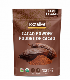 rootalive Organic Cacao Powder 454 g | Unbeatable Prices, Daily Deals | VITASHOP