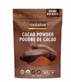 rootalive Organic Cacao Powder 454 g | Unbeatable Prices, Daily Deals | VITASHOP