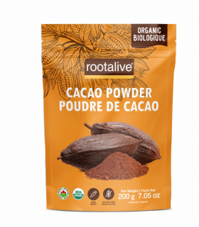 rootalive Organic Cacao Powder 200 g | Unbeatable Prices, Daily Deals | VITASHOP