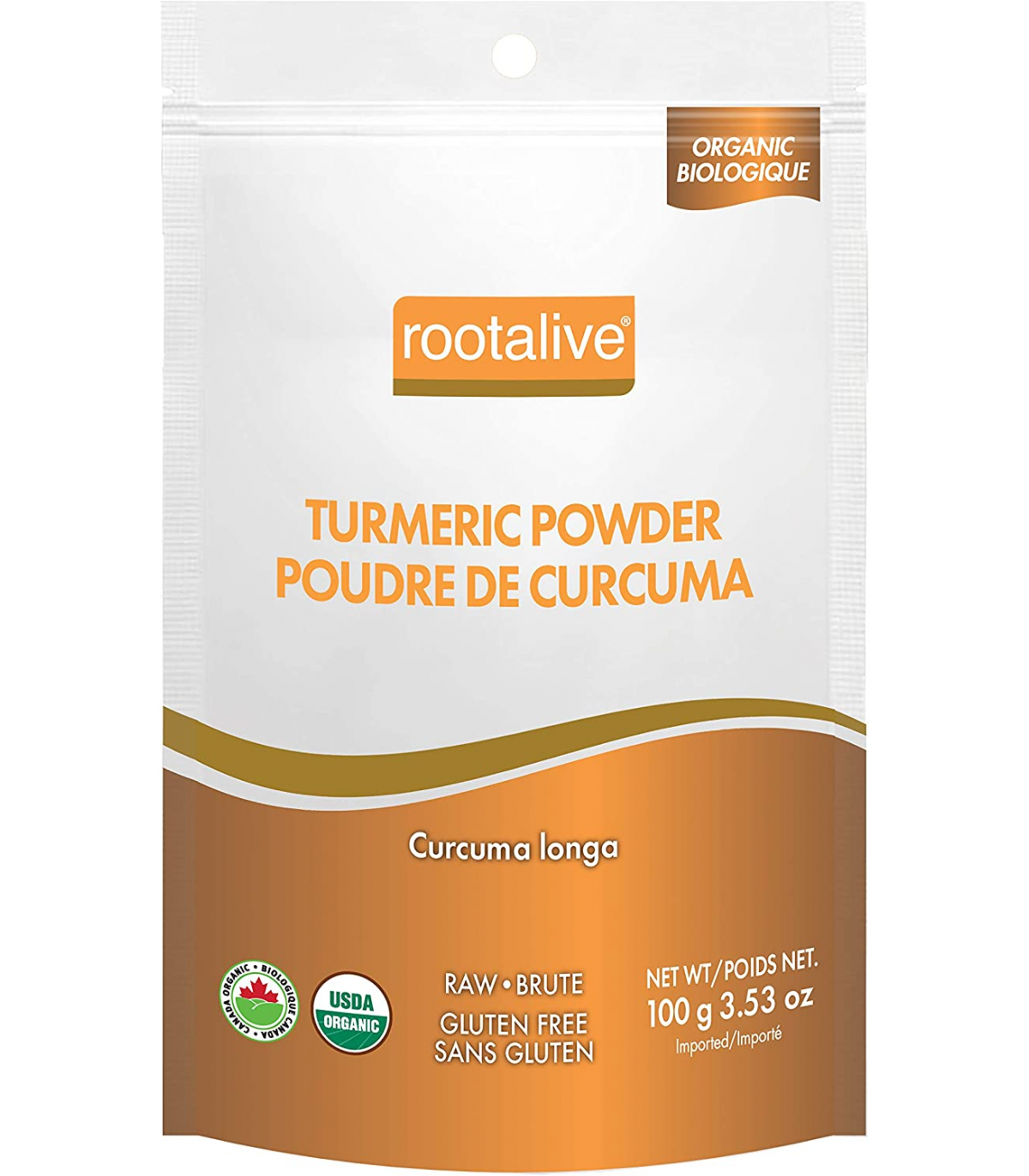 Organic Turmeric Powder 100 g | Safest & Easiest Shopping Vitamins Online | VITASHOP