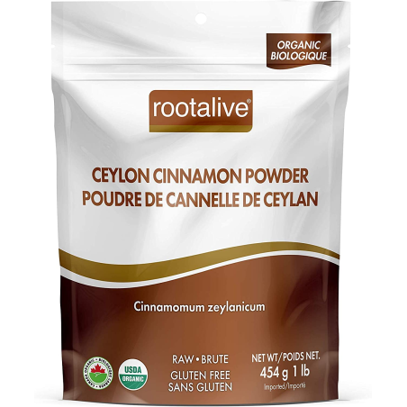 Organic Ceylon Cinnamon Powder 454 g | Safest & Easiest Shopping Vitamins Online | VITASHOP