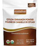 rootalive 루트얼라이브 유기농 실론 계피 가루 200g | 매일 업데이트되는 특가 상품 | VITASHOP