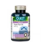 QUEST 퀘스트 트리플 피쉬 오일 1000 mg 120 소프트젤 | 매일 업데이트되는 특가 상품 | VITASHOP