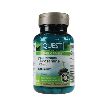 QUEST 퀘스트 트리플 스트렝스 글루코사민 1500mg 60정 | 매일 업데이트되는 특가 상품 | VITASHOP