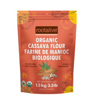 rootalive Organic Cassava Flour 1.5 kg | Unbeatable Prices, Daily Deals | VITASHOP