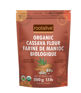 rootalive Organic Cassava Flour 500 g | Unbeatable Prices, Daily Deals | VITASHOP