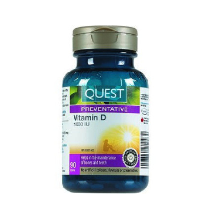 Vitamin D 1000 IU 90 Tablets | Safest & Easiest Shopping Vitamins Online | VITASHOP