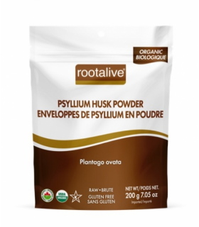 rootalive Organic Psyllium Husk Powder 200 g | Unbeatable Prices, Daily Deals | VITASHOP