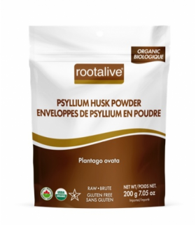 Organic Psyllium Husk Powder 200 g | Safest & Easiest Shopping Vitamins Online | VITASHOP