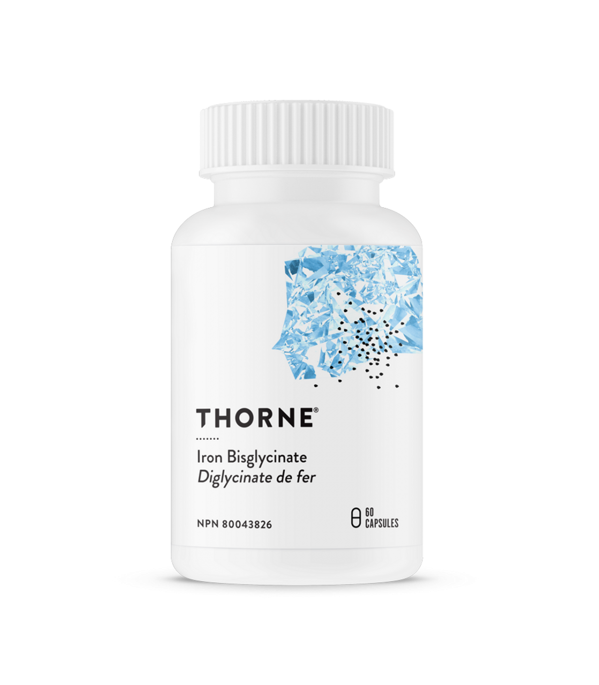 Thorne Research Iron Bisglycinate 60 Capsules | 每天不同折扣, 全网最低价格 | 种类齐全的保健品店铺 VITASHOP, 只有你想不到, 没有你买不到 !