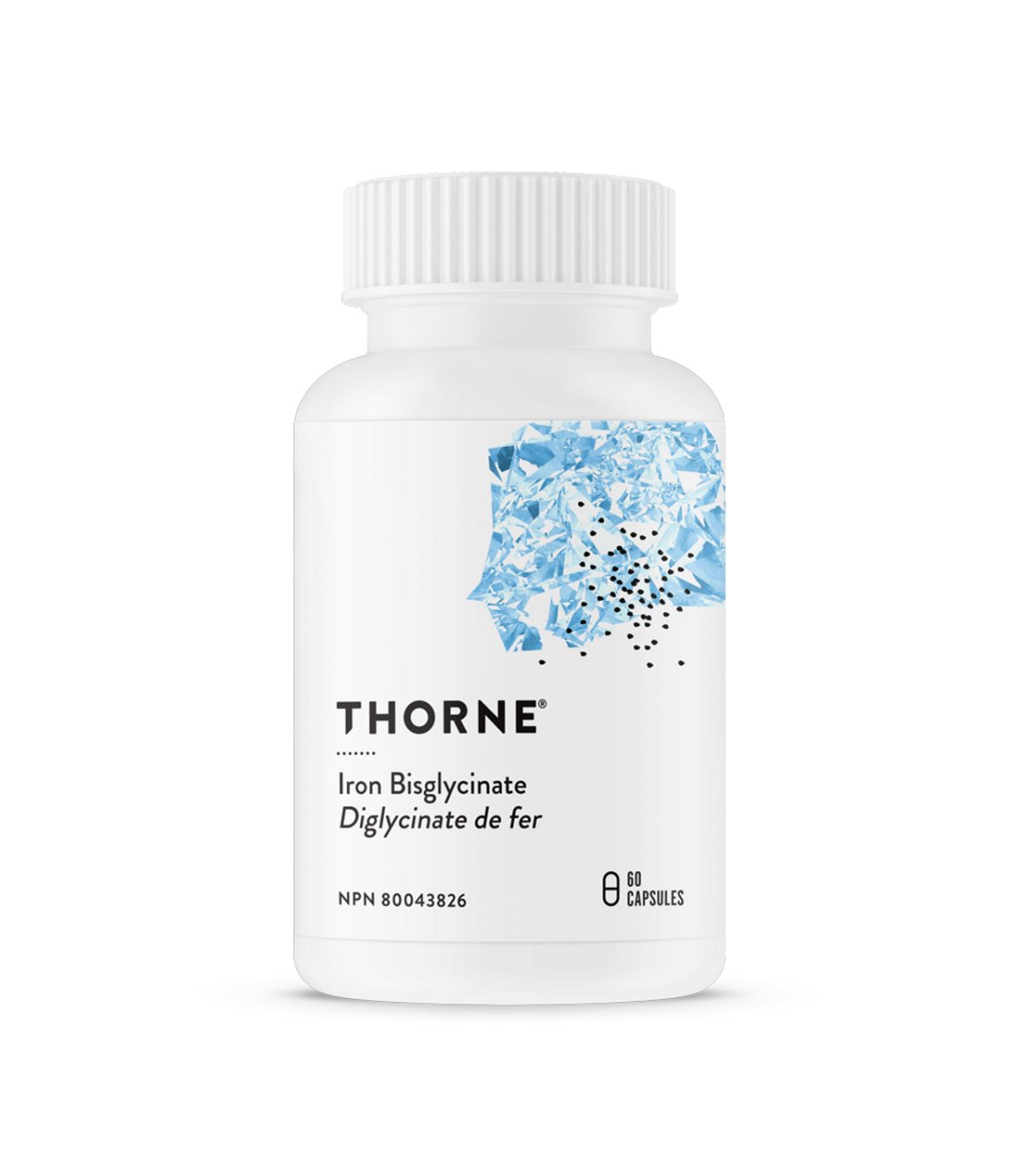 Thorne Research Iron Bisglycinate 60 Capsules | 每天不同折扣, 全网最低价格 | 种类齐全的保健品店铺 VITASHOP, 只有你想不到, 没有你买不到 !