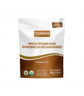 Organic Psyllium Husk Whole 200 g | Safest & Easiest Shopping Vitamins Online | VITASHOP