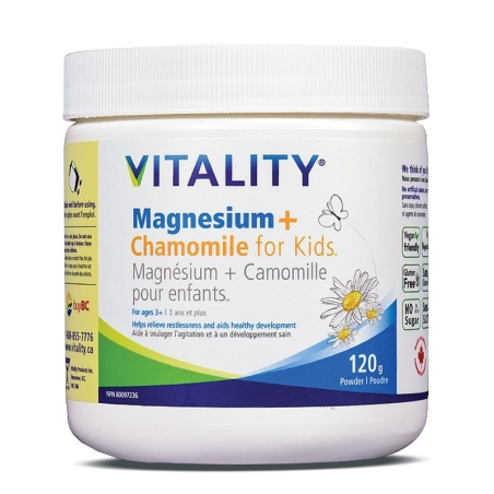 VITALITY 바이탈리티 어린이용 마그네슘+캐모마일 120g | 매일 업데이트되는 특가 상품 | VITASHOP