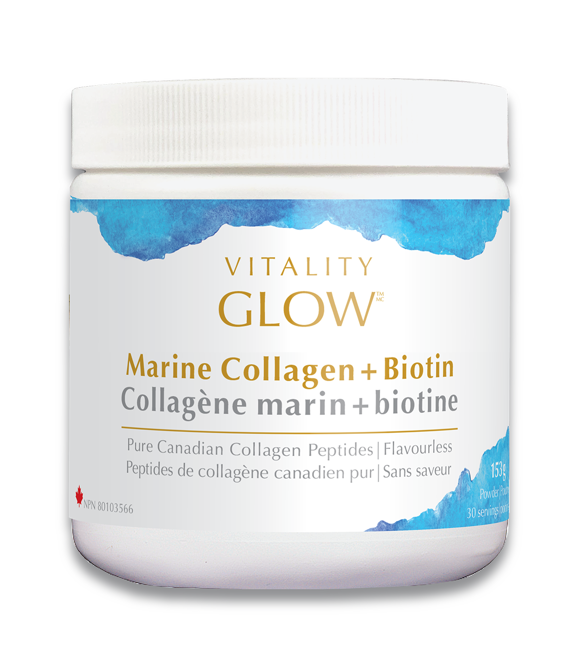 VITALITY 바이탈리티 GLOW 마린 콜라겐 + 비오틴 153g | 매일 업데이트되는 특가 상품 | VITASHOP