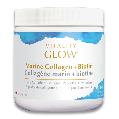 VITALITY 바이탈리티 GLOW 마린 콜라겐 + 비오틴 153g | 매일 업데이트되는 특가 상품 | VITASHOP