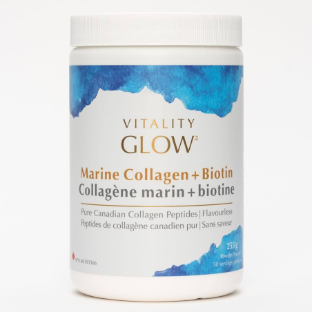 VITALITY 바이탈리티 GLOW 마린 콜라겐 + 비오틴 255g | 매일 업데이트되는 특가 상품 | VITASHOP