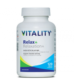 VITALITY Relax+ 120 Tablets | 每天不同折扣, 全网最低价格 | 种类齐全的保健品店铺 VITASHOP, 只有你想不到, 没有你买不到 !