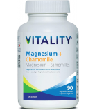 Magnesium + Chamomile 90 Vegi Capsules | Safest & Easiest Shopping Vitamins Online | VITASHOP