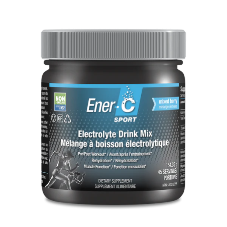 Ener-C Sport Electrolyte Drink Mix Mixed Berry 154.35g | Safest & Easiest Shopping Vitamins Online | VITASHOP