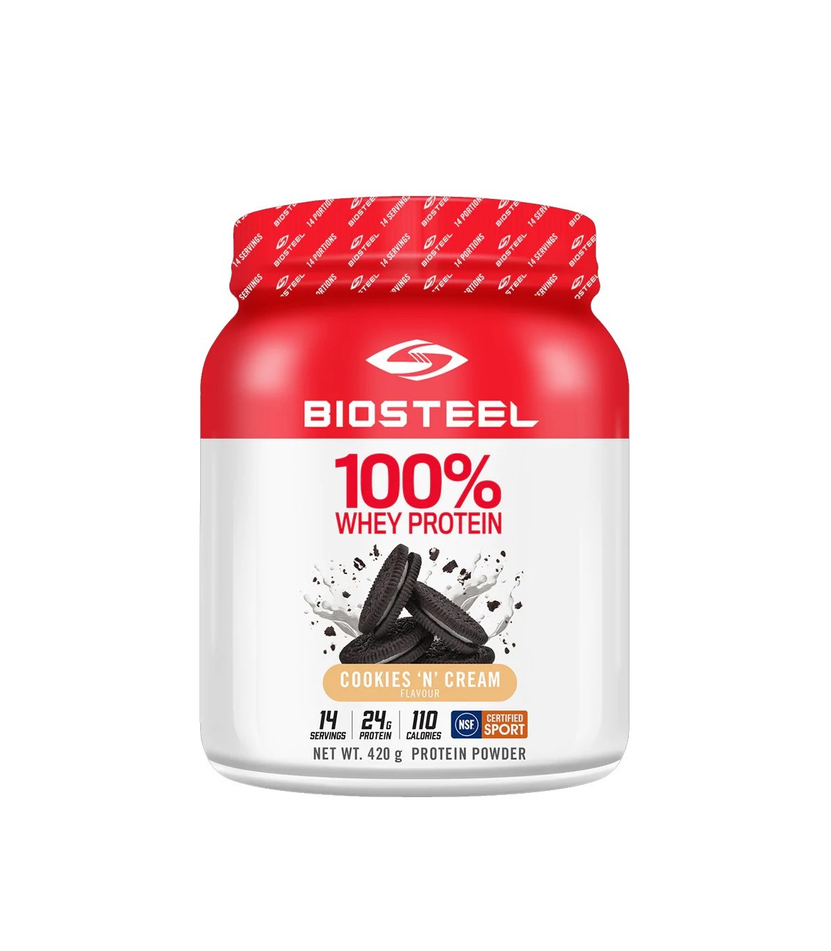 BioSteel Sports Nutrition 바이오스틸 스포츠 뉴트리션 100% 유청단백질 쿠키앤크림 420g | 매일 업데이트되는 특가 상품 | VITASHOP