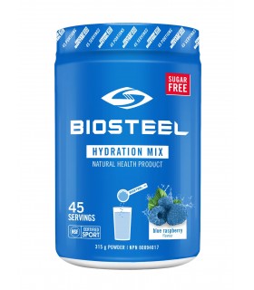 BioSteel Sports Nutrition 바이오스틸 스포츠 뉴트리션 하이드레이션 믹스 블루 라즈베리 315g | 매일 업데이트되는 특가 상품 | VITASHOP