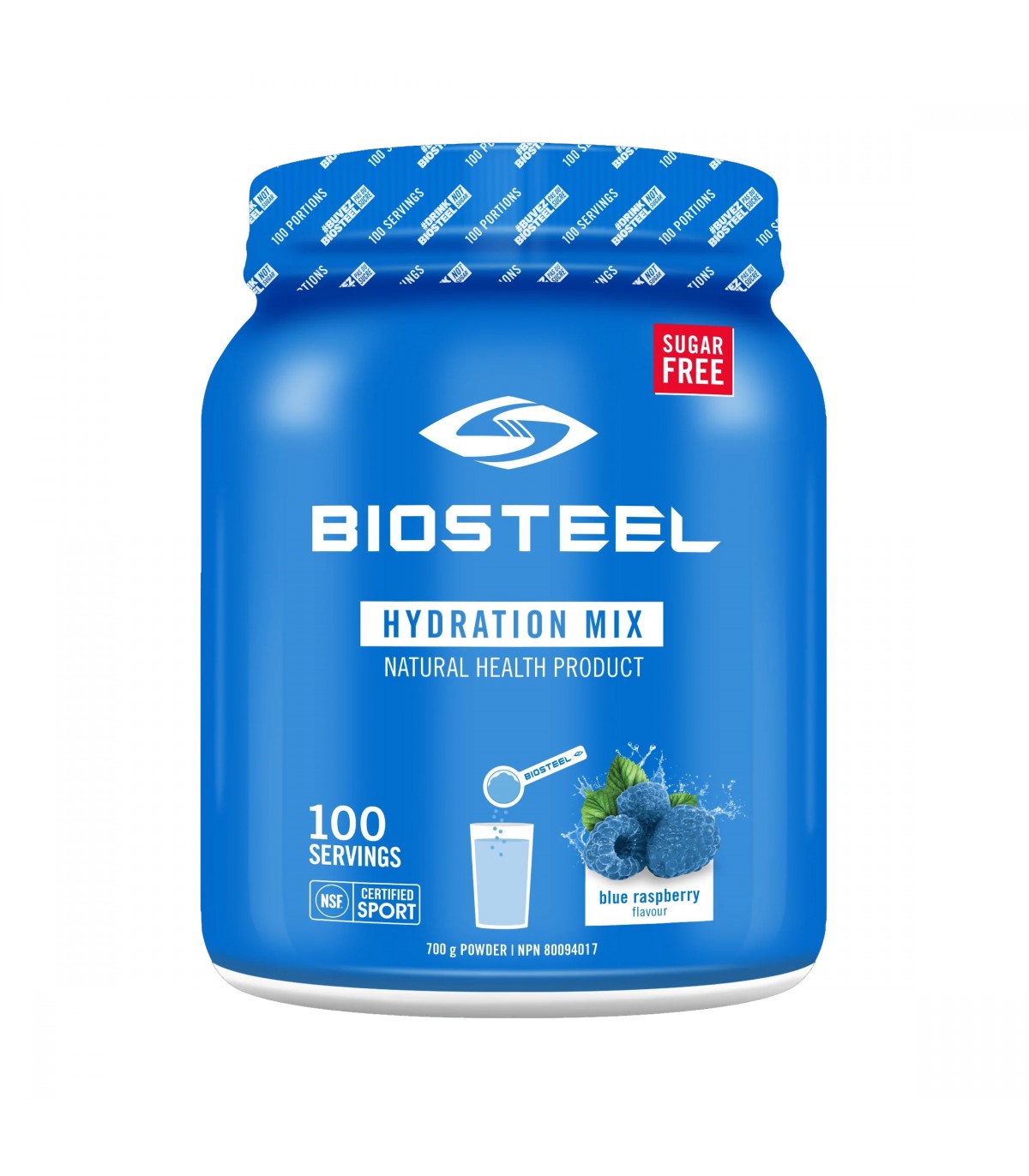 BioSteel Sports Nutrition Hydration Mix Blue Raspberry 700 g | Unbeatable Prices, Daily Deals | VITASHOP