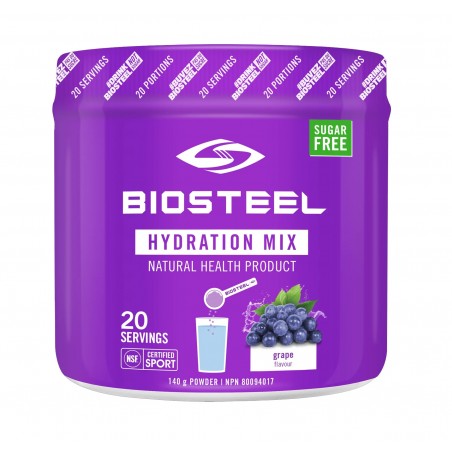 BioSteel Sports Nutrition Hydration Mix Grape 140 g | Unbeatable Prices, Daily Deals | VITASHOP
