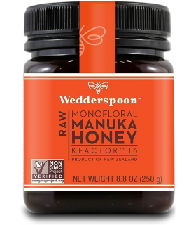 Wedderspoon Raw Manuka Honey KFactor 16 250 g | 每天不同折扣, 全网最低价格 | 种类齐全的保健品店铺 VITASHOP, 只有你想不到, 没有你买不到 !