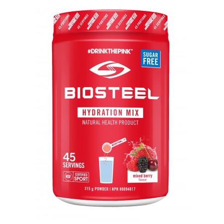 BioSteel Sports Nutrition Hydration Mix Mixed Berry 315 g | Unbeatable Prices, Daily Deals | VITASHOP