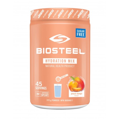 BioSteel Sports Nutrition 바이오스틸 스포츠 뉴트리션 하이드레이션 믹스 복숭아 망고 315g | 매일 업데이트되는 특가 상품 | VITASHOP