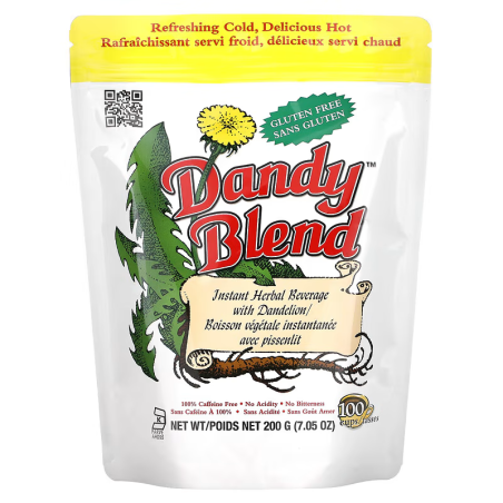 Dandy Blend 앤디 블랜드 민들레를 넣은 인스턴트 허브 음료, 무카페인, 200g(7.05oz) | 매일 업데이트되는 특가 상품 | VITASHOP