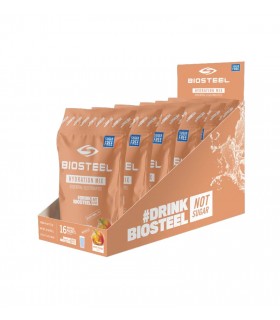 BioSteel Sports Nutrition 바이오스틸 스포츠 뉴트리션 하이드레이션 믹스 복숭아 망고 6 x 16ct | 매일 업데이트되는 특가 상품 | VITASHOP