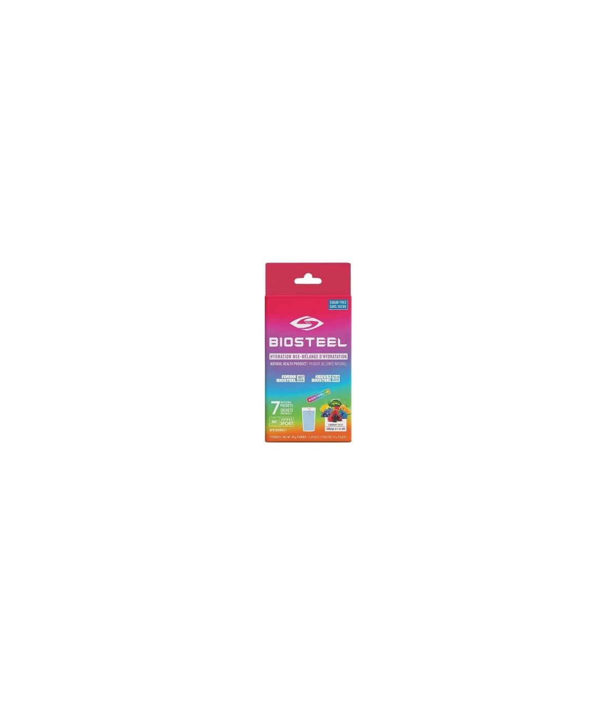 BioSteel Sports Nutrition Hydration Mix Rainbow Twist 6 x 7ct | Unbeatable Prices, Daily Deals | VITASHOP