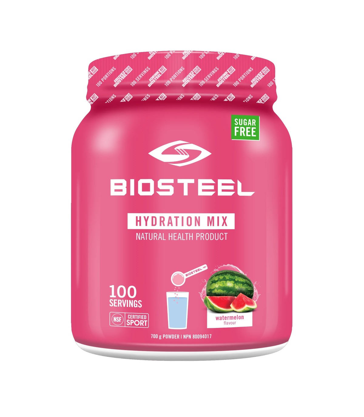 BioSteel Sports Nutrition Hydration Mix Watermelon 700 g | Unbeatable Prices, Daily Deals | VITASHOP