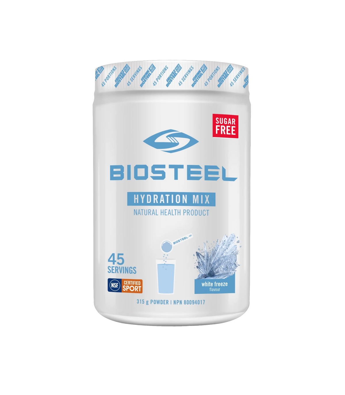 BioSteel Sports Nutrition Hydration Mix White Freeze 315 g | Unbeatable Prices, Daily Deals | VITASHOP